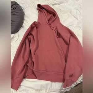 PINK oversized dusty rose sweatshirt